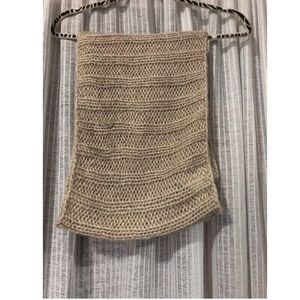 Costa Blanca Grey Sparkly Infinity Scarf